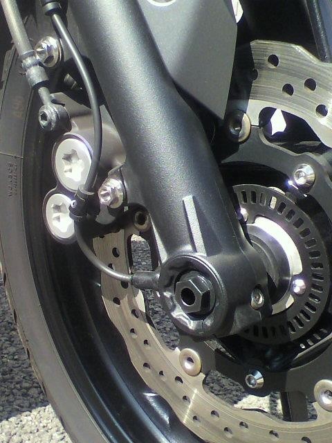 クロモリアクスルシャフト装着（ヤマハ MT-07）by ﾒﾒﾝﾄ - みんカラ