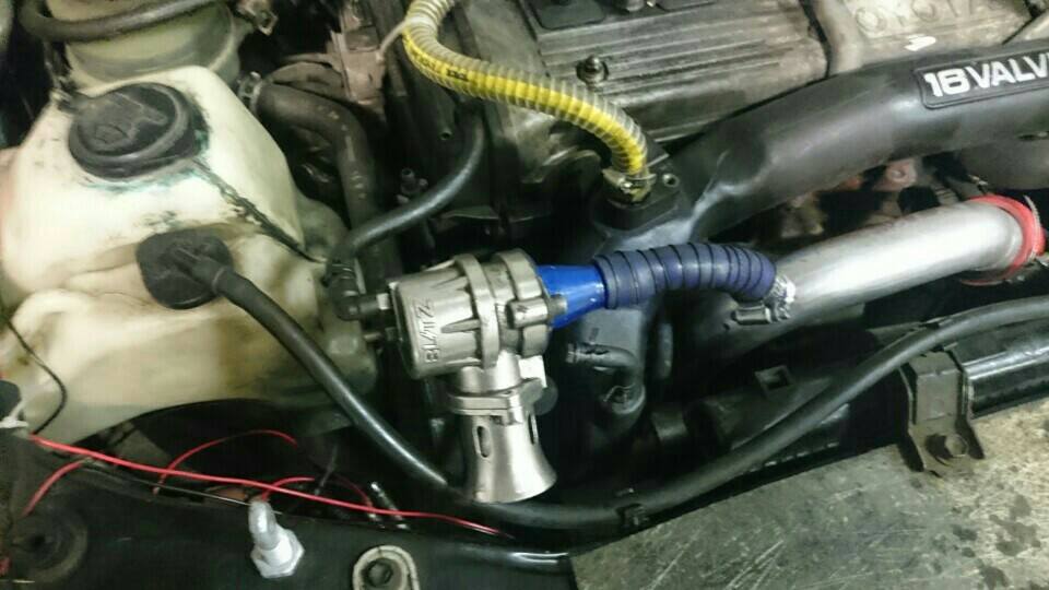 ブローオフバルブ交換（トヨタ スターレット・P80系）by ねべら - みんカラ