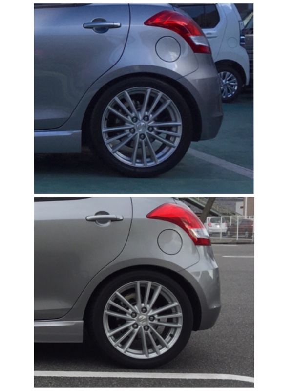 リア車高調整（スズキ スイフトスポーツ・ZC32S）by @もりまる - みんカラ