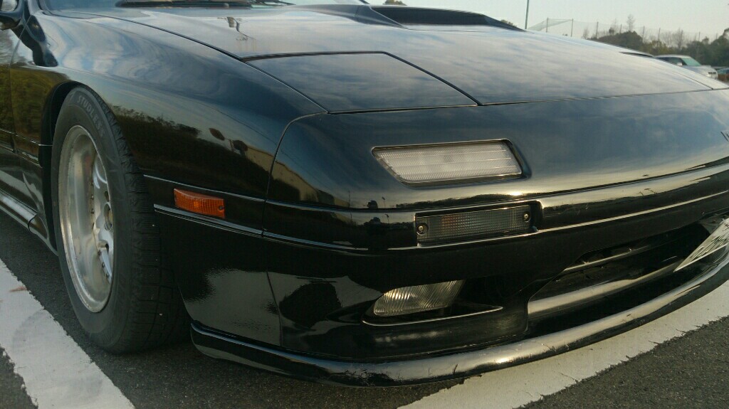 FC3S スモーク サイドウィンカー 交換、破損、補修…涙（マツダ RX-7