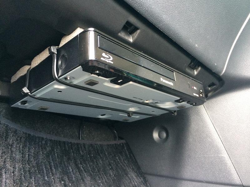 ブルーレイプレーヤーを車載する（トヨタ ヴェルファイア・20系）by