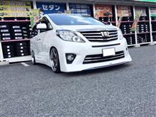 3度→5度へ…(О´з｀О)/（トヨタ アルファード・20系）by あっちまん