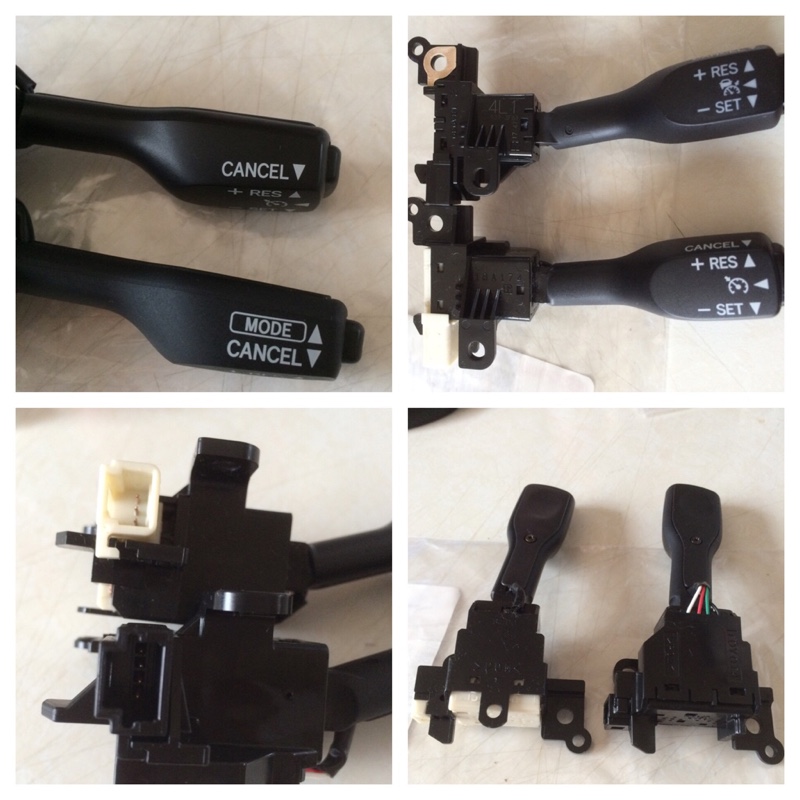 トヨタ純正 光るクルコンスイッチ（トヨタ ハイエースバン・H200系）by