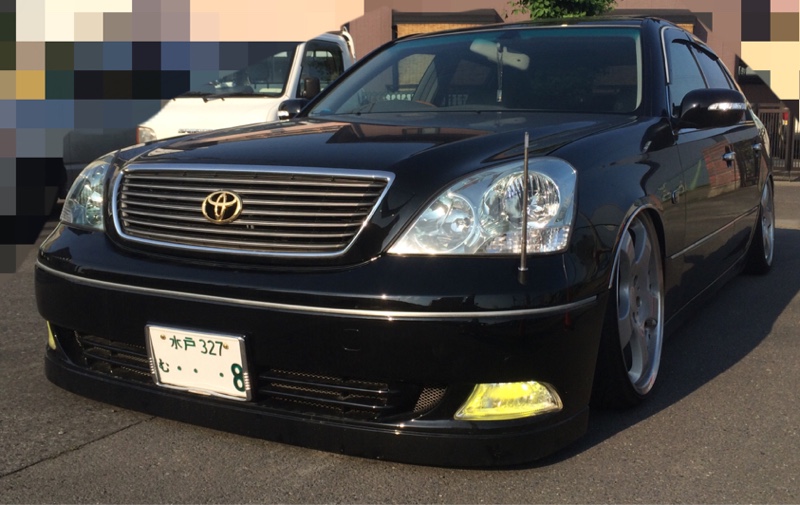 純正オプションコーナーポール装着（トヨタ セルシオ・30系）by せるお