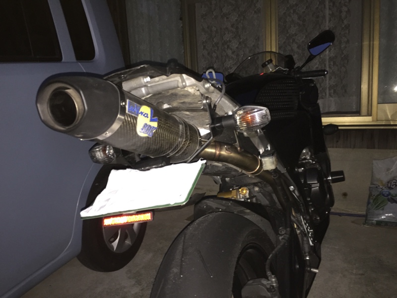 CBR600RR PC40 LeoVince SBK LV-ONE カーボン 換装（ホンダ CBR600RR