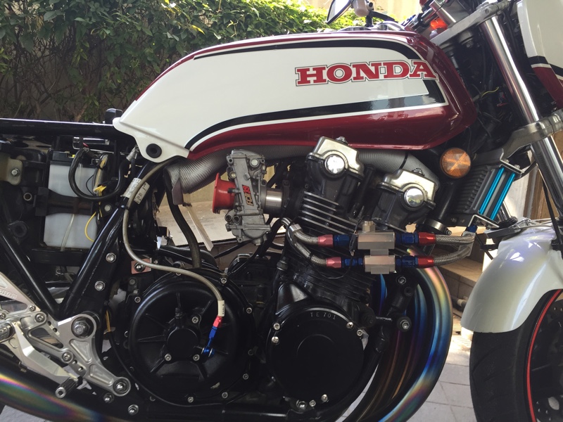 オイルクーラーファン新設（ホンダ CB1100F）by yoshi1173 - みんカラ