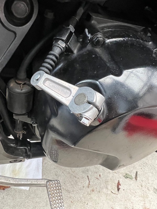 クラッチレリーズシャフト交換（カワサキ ゼファーχ）by ワルトン