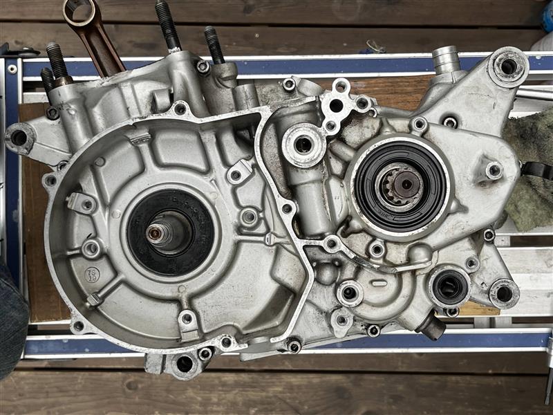 リトルカブ エンジン 分解 クランクケース ヘッド ジャンク リトルカブ