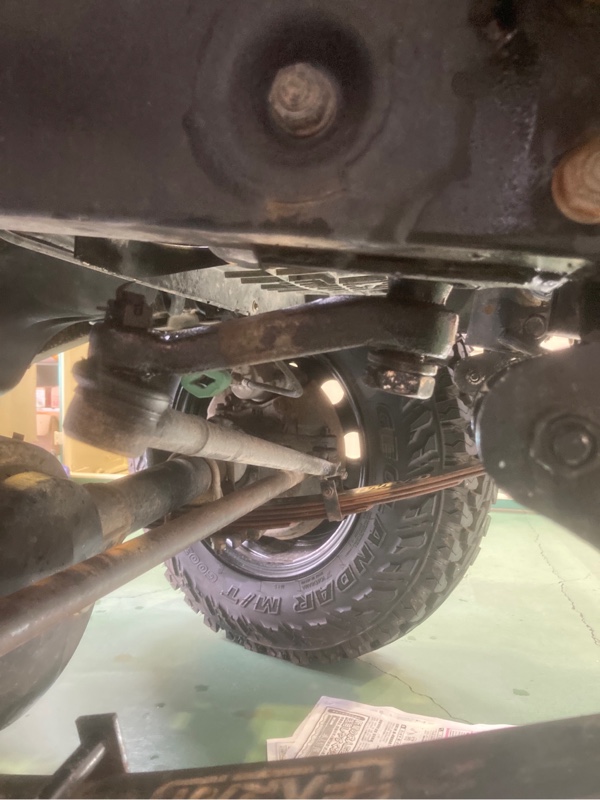 JA11 ジムニー キタガワのダウンピットマンアームに交換（スズキ