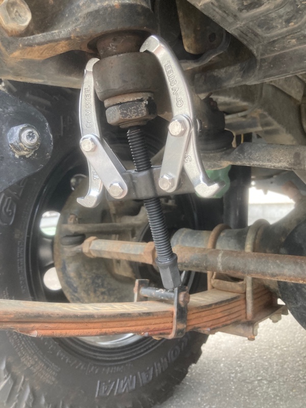 JA11 ジムニー キタガワのダウンピットマンアームに交換（スズキ