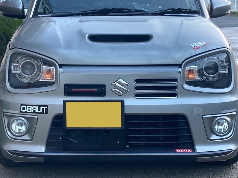 メガネ、おとなしくなる。（スズキ アルトワークス・HA36S）by れいめ