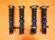 プレオ メタモン車高調取り付け(スバルR2用 流用)《72,815km》【①リア