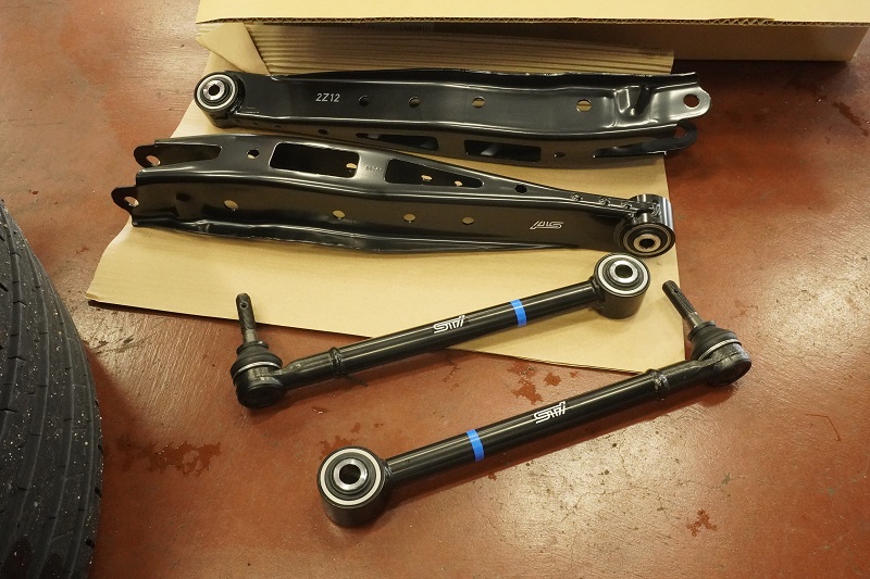 メーガンレーシング 86 grb vab vbhラテラルリンク トーロッド エアロ