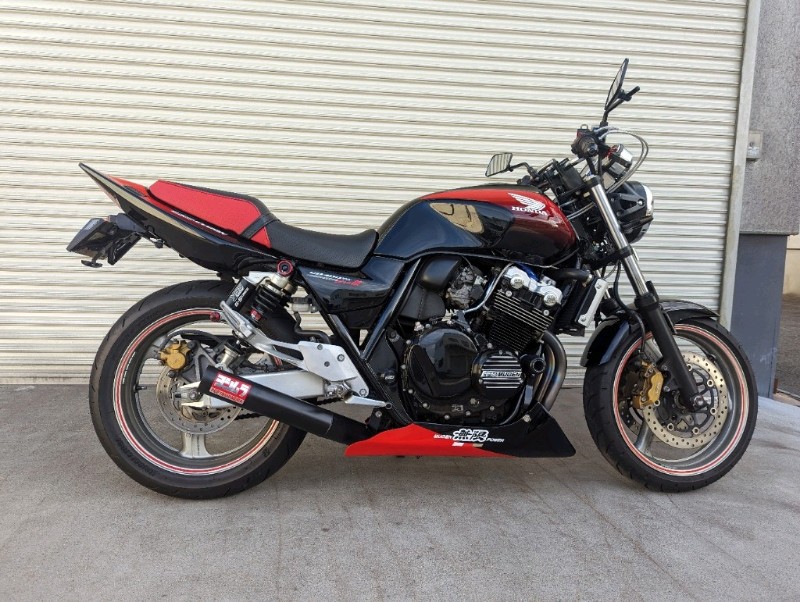 ヨシムラサイクロン+ショート管（ホンダ CB400 SUPER FOUR HYPER VTEC