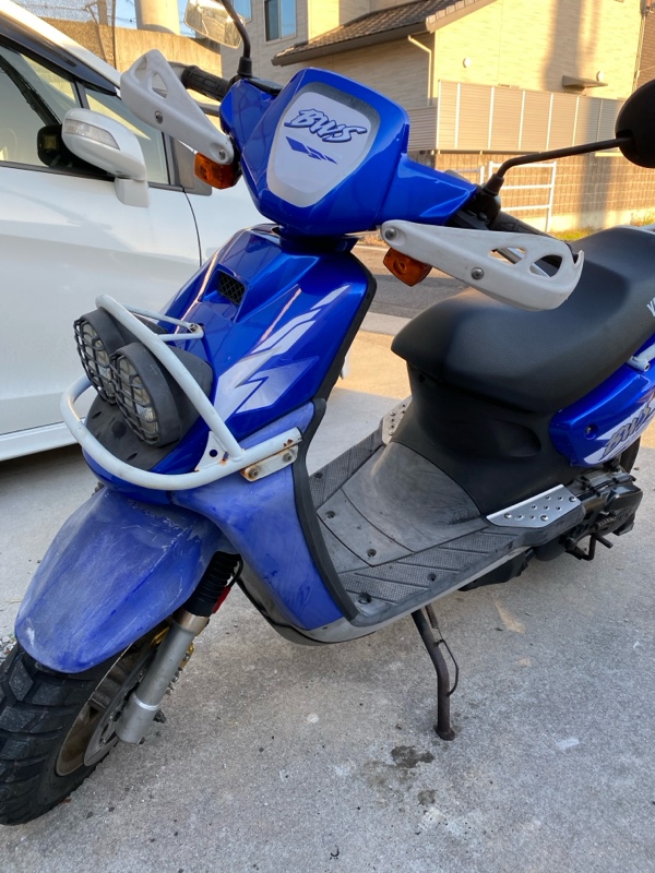 Bw's100にこの間の中華外装を付けてみる。（ヤマハ BW'S100）by フル