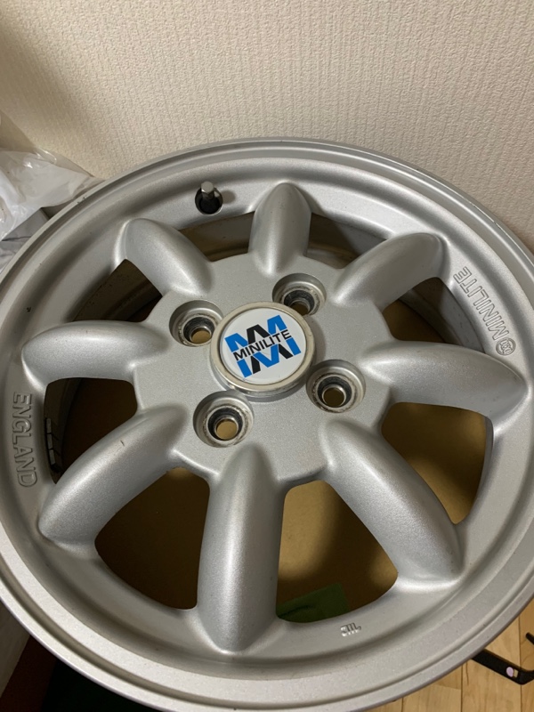 ミニライトホイール塗装（ダイハツ ミラジーノ・L700/710系）by aso