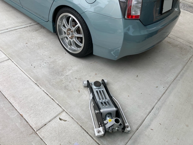 リア車高適正化のためのスプリング交換（トヨタ プリウス・30系）by