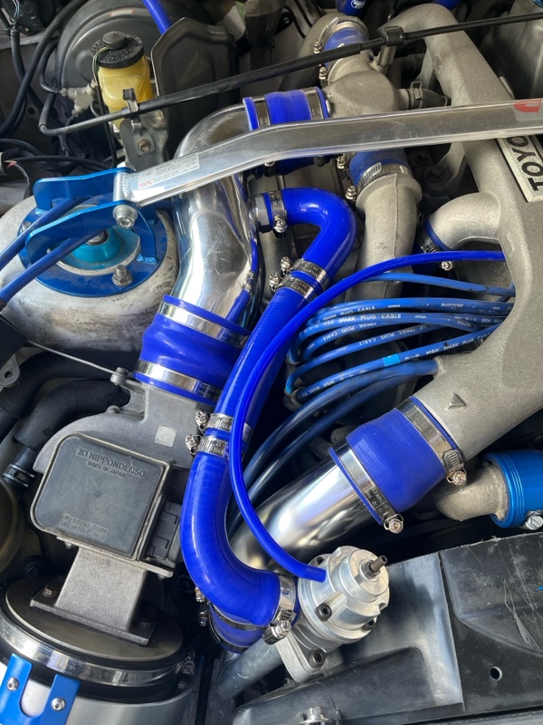 ブローオフバルブのリターンパイプ取り付け（トヨタ ソアラ・Z20系）by