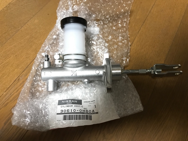 クラッチマスターシリンダー取付(Y31用)（日産 セドリック・Y32）by