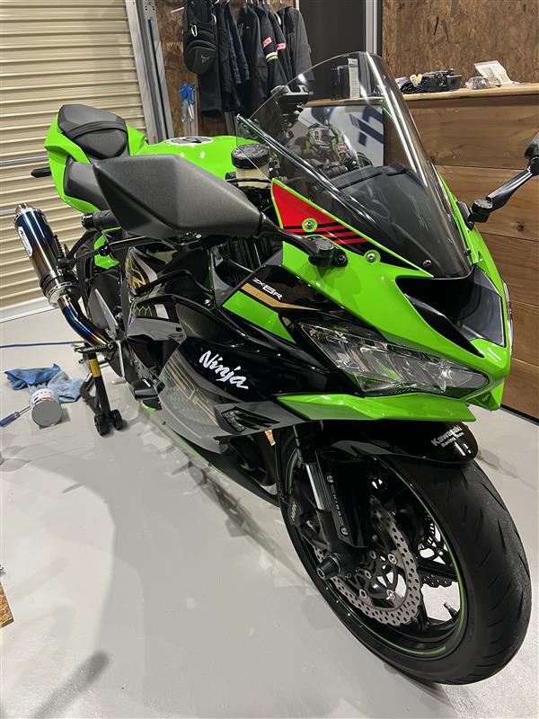 TANAX ナポレオンミラー リブラ2（カワサキ Ninja ZX6R）by おじ