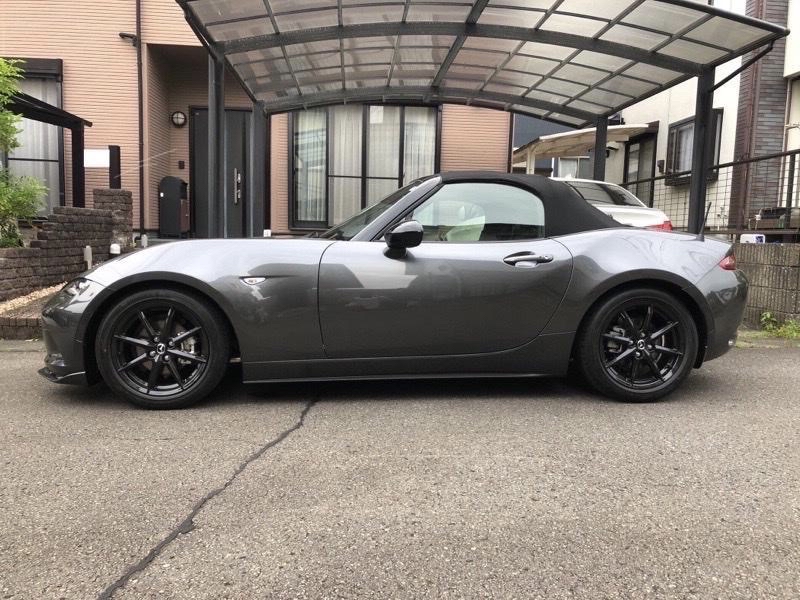 TANABEローダウンスプリング取付け（マツダ ロードスター・ND）by