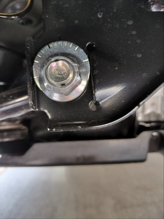 左リアロアアーム長穴加工（トヨタ GR86・ZN8）by kijitoracatreo