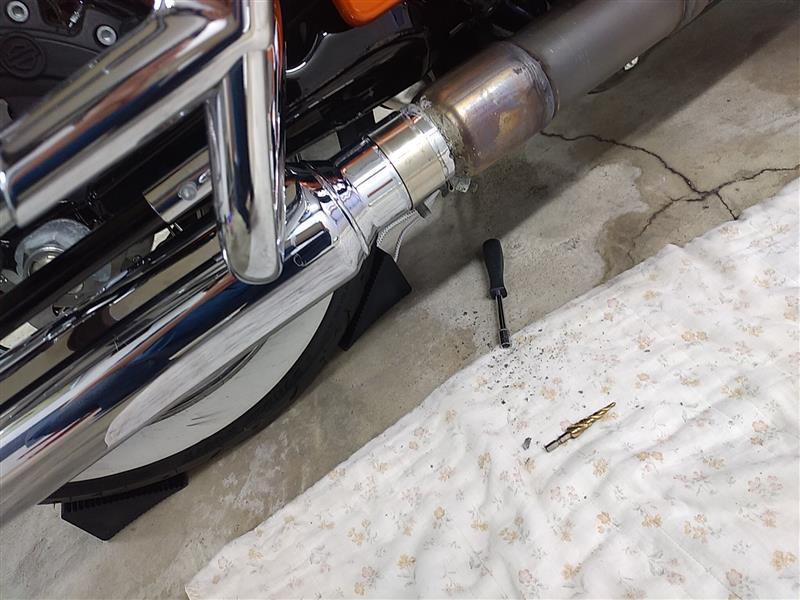 ハーレー 北米マフラー パンチアウト♪ 6mmと12mm編（ハーレー