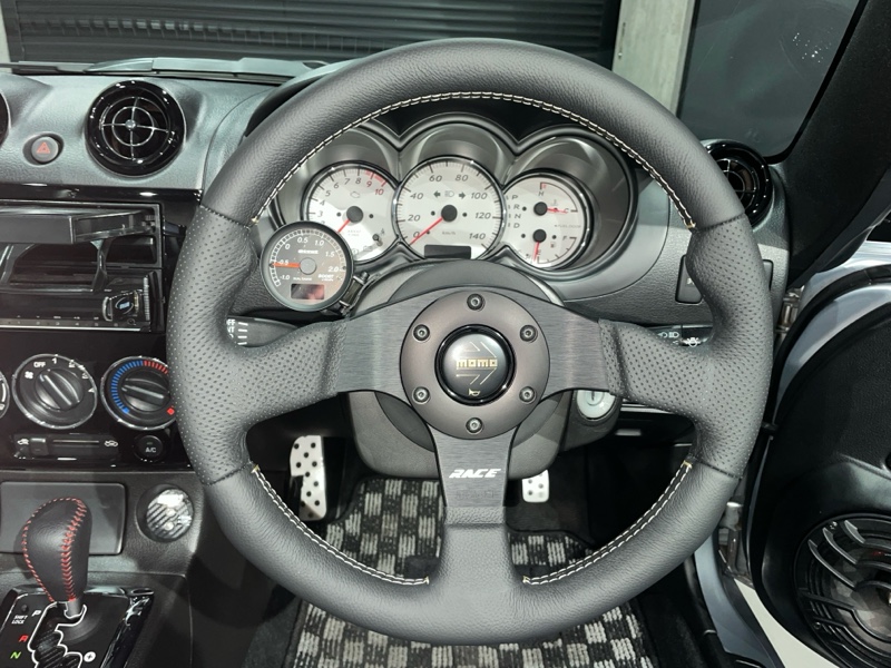 momo モモ RACE レース ステアリング 2004年製 35Φ 旧車 街道 momo