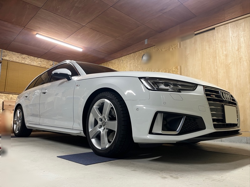 スタッドレスタイヤに交換（アウディ A4 アバント (ワゴン)・B9）by