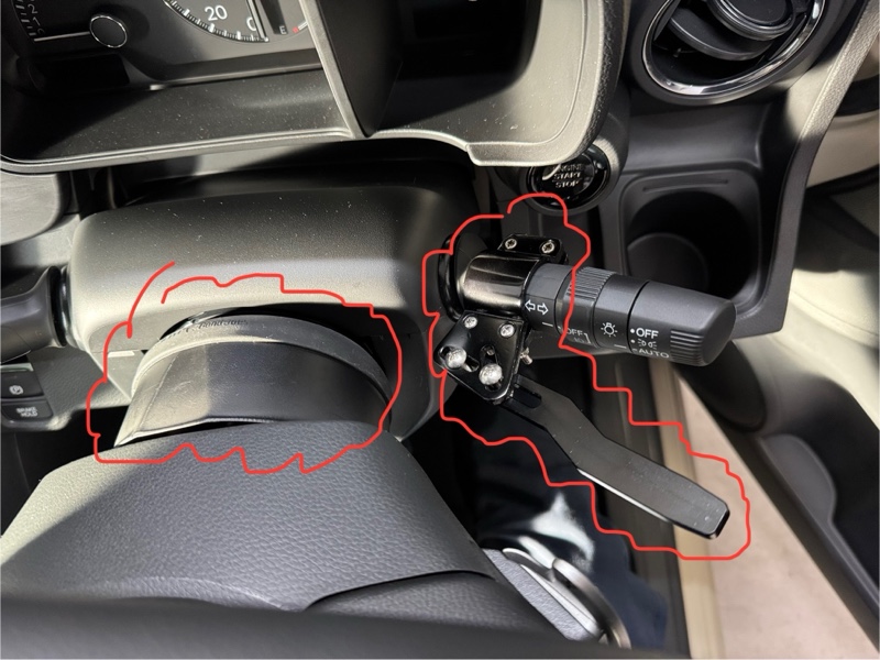 ネオプロト ステアリングスペーサー取付（ホンダ N-ONE・JG3/4）by