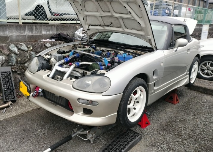 ミッションを降ろしてみました（スズキ カプチーノ・EA11R/21R）by