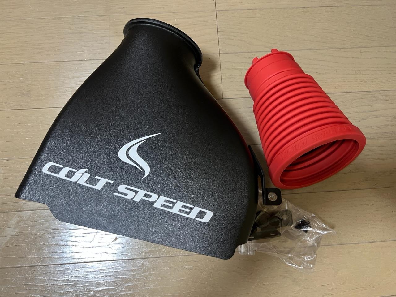 コルトスピード ハイフローインテーク取付（スズキ スイフトスポーツ