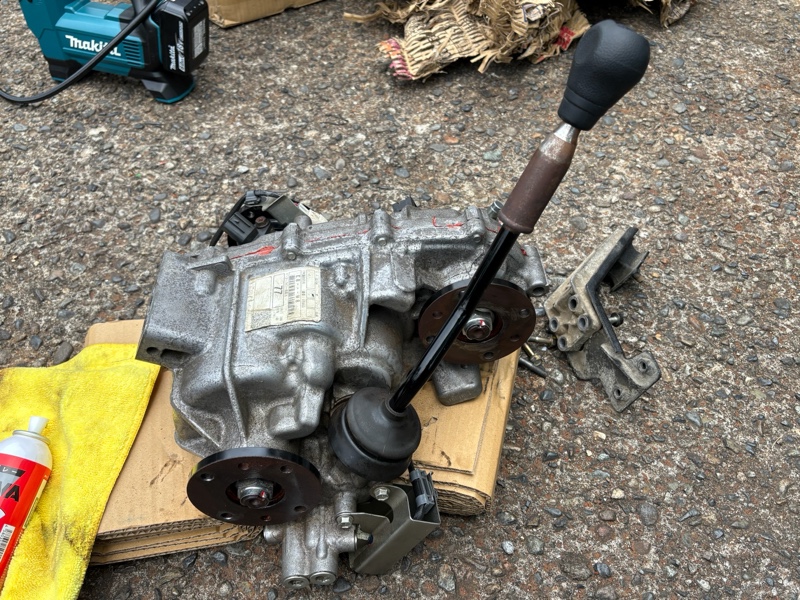 JB23 3型 JB64のトランスファーを付けてみる。（スズキ ジムニー