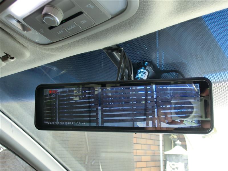 COMTEC ミラー型ドライブレコーダー AZDR48 取付（ホンダ