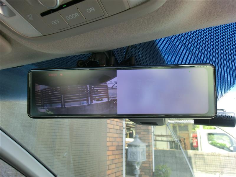 COMTEC ミラー型ドライブレコーダー AZDR48 取付（ホンダ