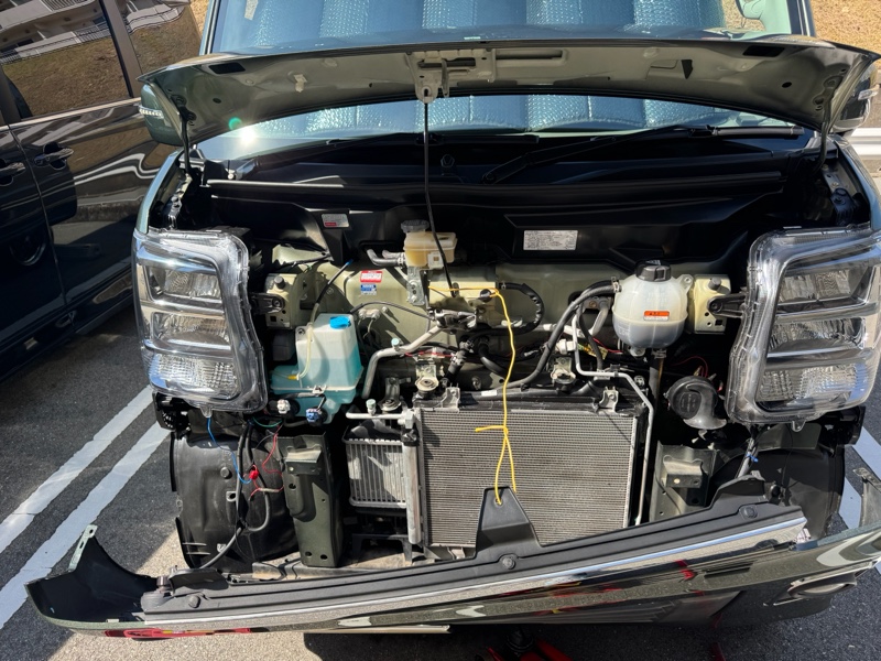 インタークーラー、パイピング交換（スズキ エブリイ・DA17）by よっ