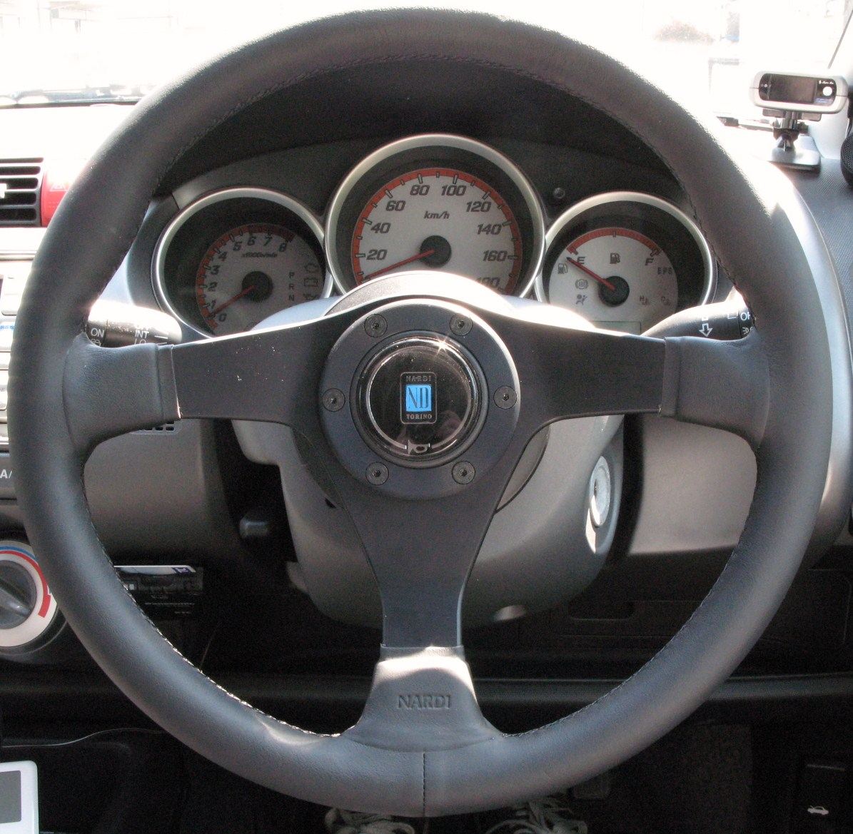 Gara GARA3 TYPE0 ブラックレザー＆ブラックスポーク NARDI(ナルディ