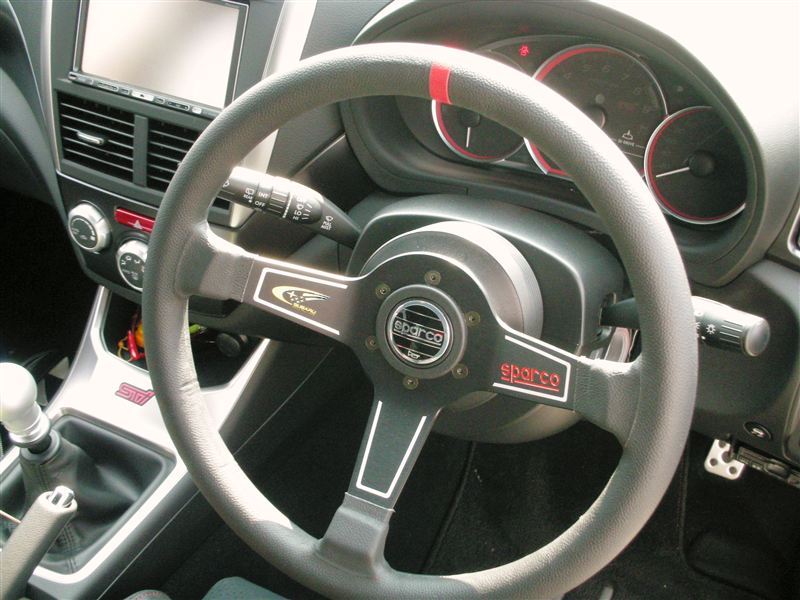 STEERING WHEEL TUNING L275 VELOCE sparco(スパルコ)のステアリングの