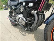 ゼファー400 大阪魔人 ファッションタンデムバー（カワサキ ゼファー