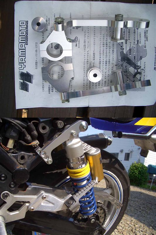 YAMAMOTO RACING レイダウンKit のパーツレビュー | ゼファー400(えぃ