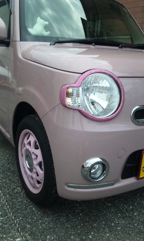 ダイハツ ヘッドランプガーニッシュ のパーツレビュー | ミラココア