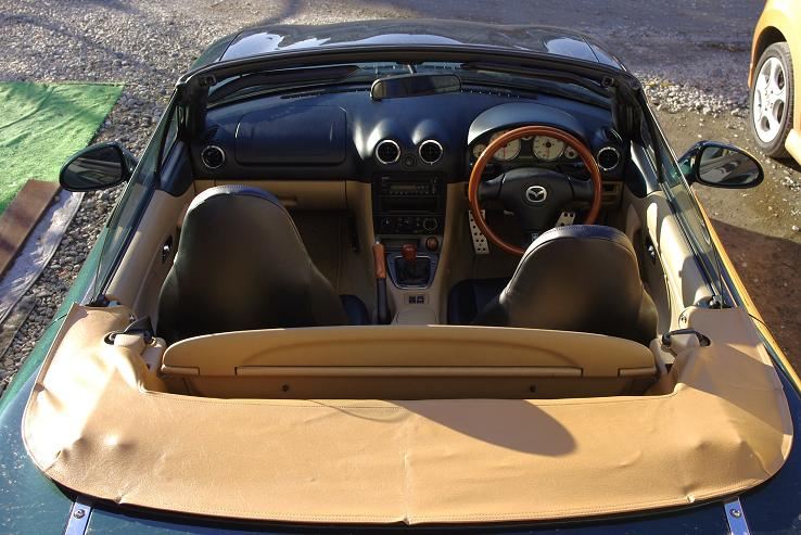 純正 Vスペシャル用タン色ソフトトップカバー のパーツレビュー