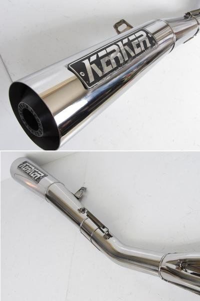 KERKER KERKERステンレスマフラー のパーツレビュー | ゼファーχ(egin