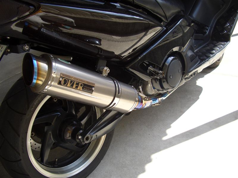 OVER RACING GP-PERFORMANCE フルチタン のパーツレビュー | TMAX