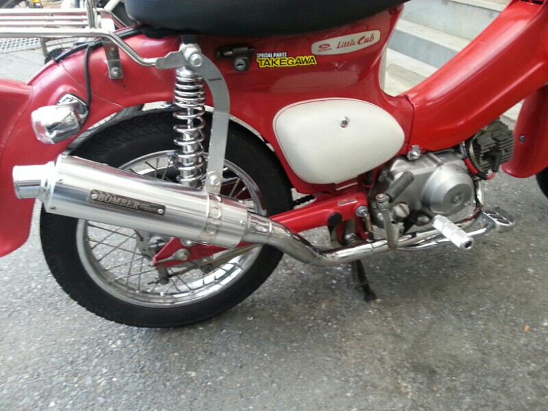 SP TAKEGAWA ﾎﾞﾝﾊﾞｰﾏﾌﾗｰ のパーツレビュー | リトルカブ(カブ吉