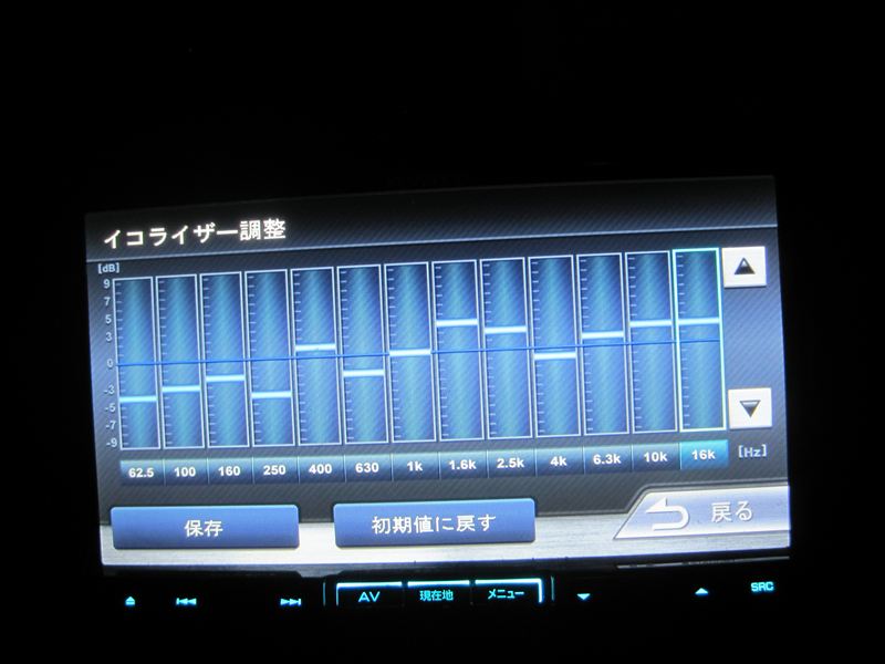 KENWOOD グラフィックイコライザー調整 のパーツレビュー | アクア(え