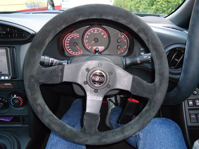 sparco STEERING WHEEL RACING R375 のパーツレビュー | 86
