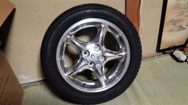 マツダ(純正) ロードスター(NB)NRリミテッド純正ホイール & YOKOHAMA