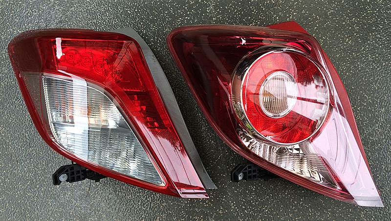 トヨタ(純正) テールランプ のパーツレビュー | ヴィッツ(しばじぃ