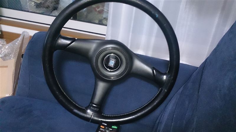 マツダ(純正) naロードスター純正オプション ナルディステアリング の